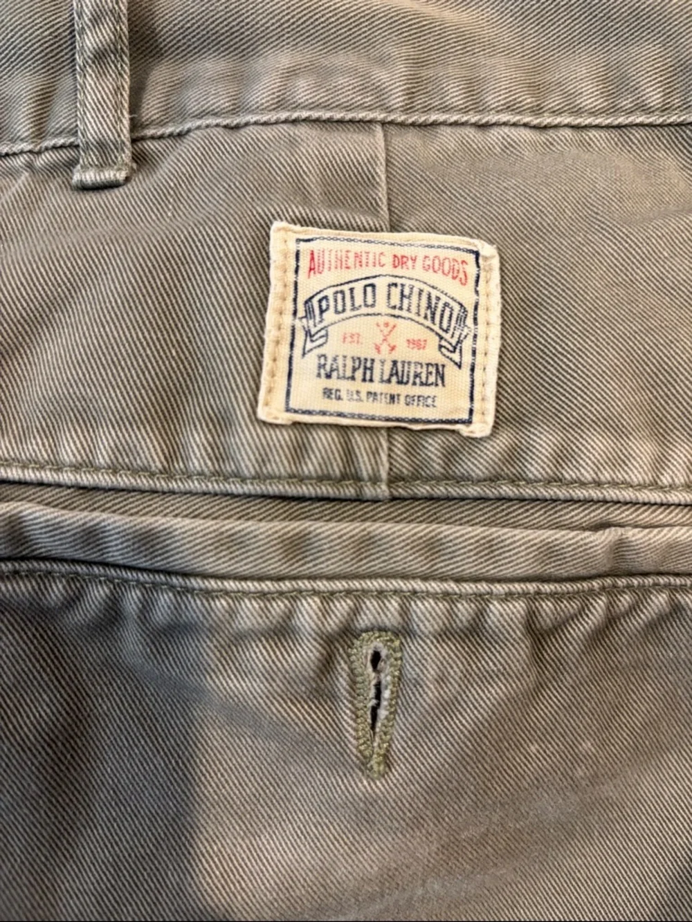 Vintage Polo by Ralph Lauren Pleated Chino Shorts Men’s Size 40